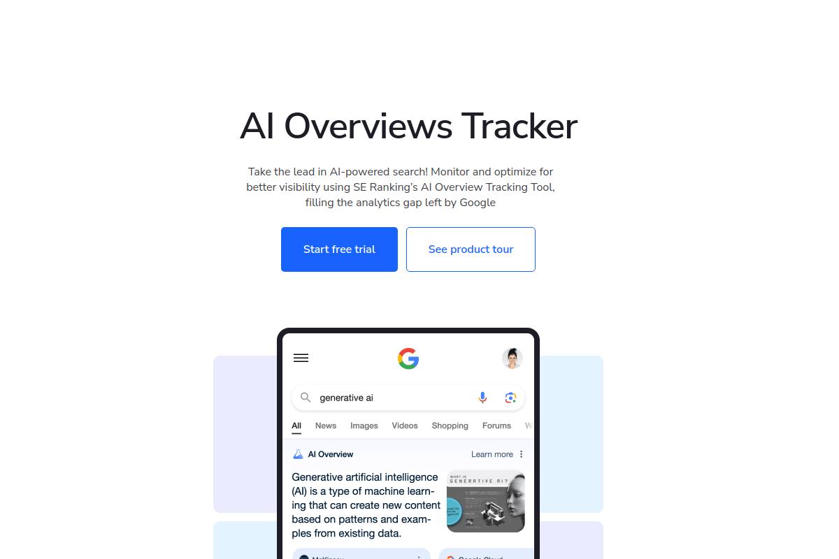 screenshot of AI_Overviews_Tracker