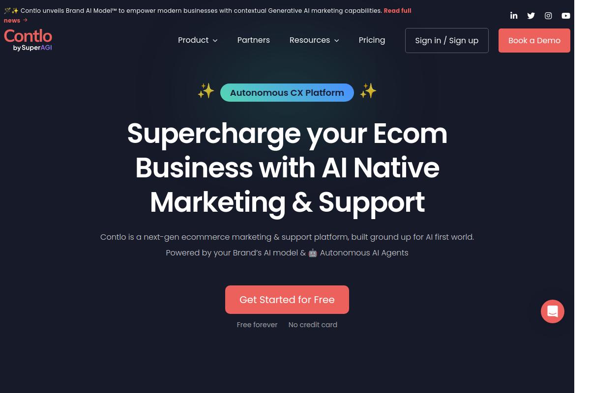 screenshot of Contlo_