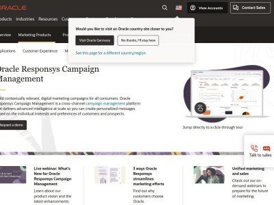 Oracle Responsys Campaign Management