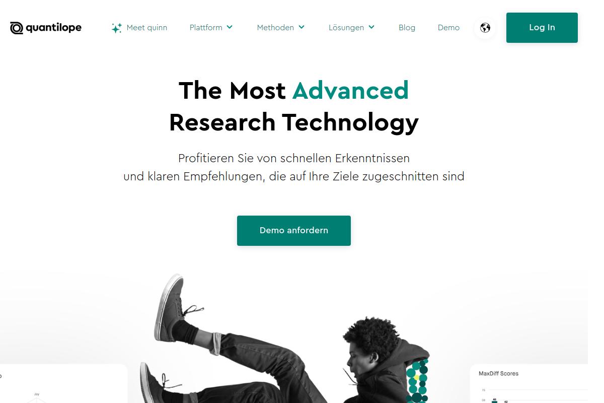 screenshot of quantilope_