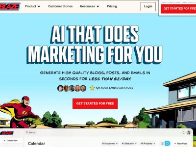 Blaze | AI That Does Marketing For You